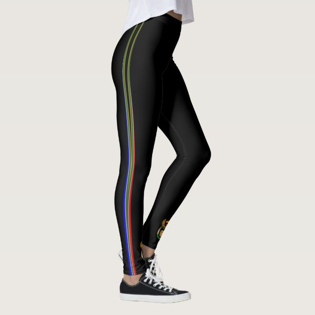 SydAfrikan rand flagga Leggings (Höger)