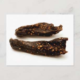 Sydafrikansk biltong vykort