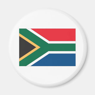 Sydafrikansk flagg magnet