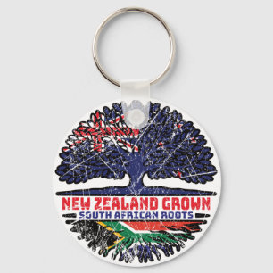 Sydafrikanska Afrikan African New Zealander Nya Ze Nyckelring