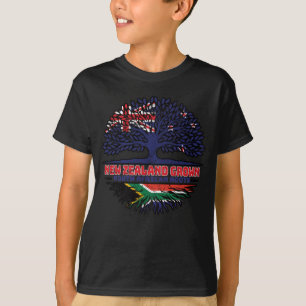 Sydafrikanska Afrikan African New Zealander Nya Ze T Shirt