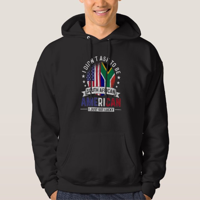Sydafrikanska amerikanska länders flaggor Pride Af Hoodie (Framsida)