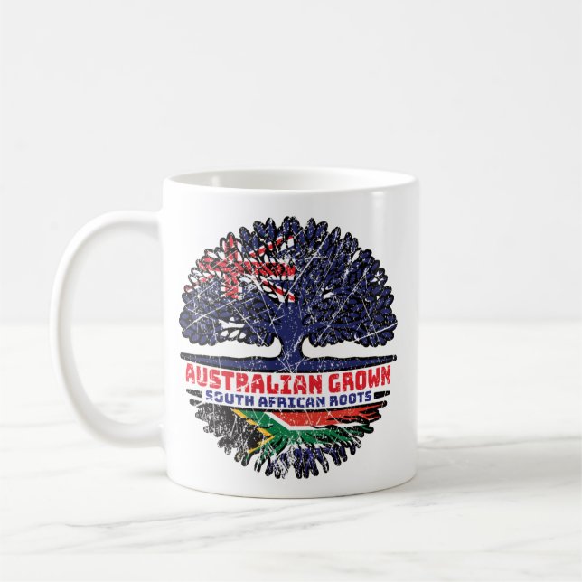 Sydafrikanska Australien, sydafrikanska Afrikan Kaffemugg (Vänster)