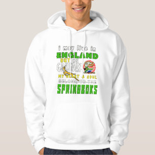 SYDAFRIKANSKA ENGELSKA RUGBY FLÄKT HOODIE