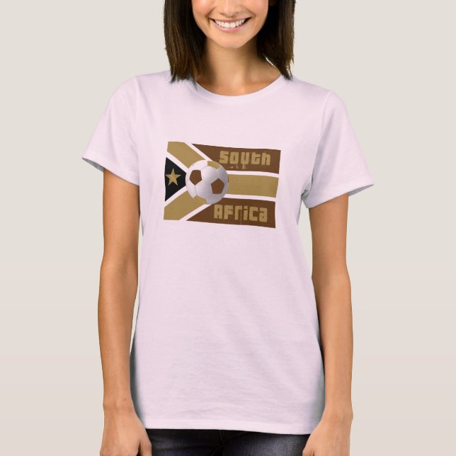 Sydafrikanska Flagga 1 T-shirt (Framsida)