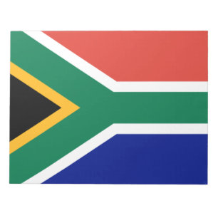 Sydafrikanska Flagga Anteckningsblock