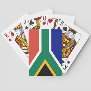 Sydafrikanska Flagga Casinokort