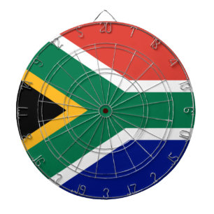 Sydafrikanska Flagga Darttavla