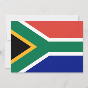 Sydafrikanska Flagga Kort