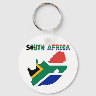 Sydafrikanska flagga nyckelring