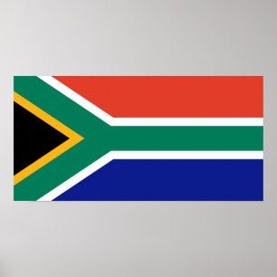 Sydafrikanska Flagga Poster