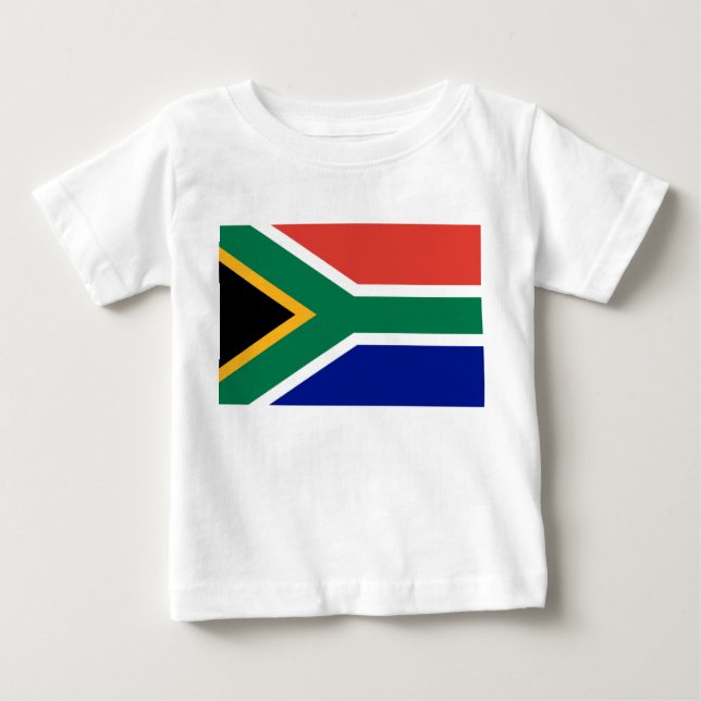 Sydafrikanska Flagga T Shirt (Framsida)