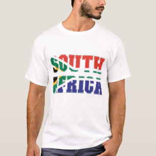 Sydafrikanska Flagga T Shirt