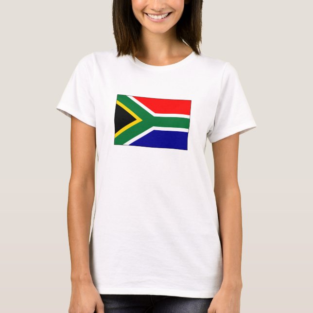 Sydafrikanska Flagga T-shirts och gåvor (Framsida)