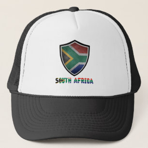 Sydafrikanska flagga truckerkeps