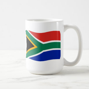 Sydafrikas flagga mugg