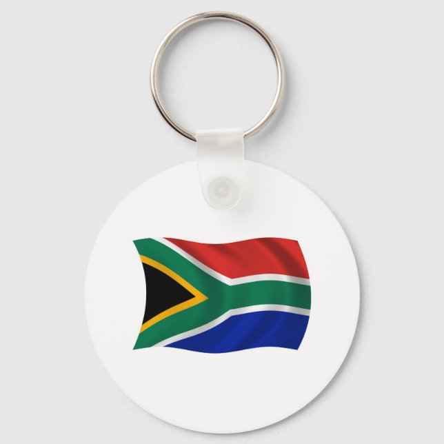 Sydafrikas flagga Nyckelring (Framsida)