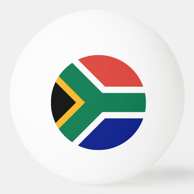Sydafrikas flagga pingisboll (Framsidan)