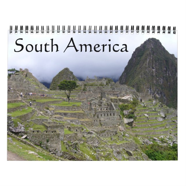 Sydamerica travels kalender (Omslag)