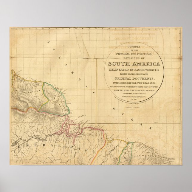 Sydamerika 10 poster (Framsidan)