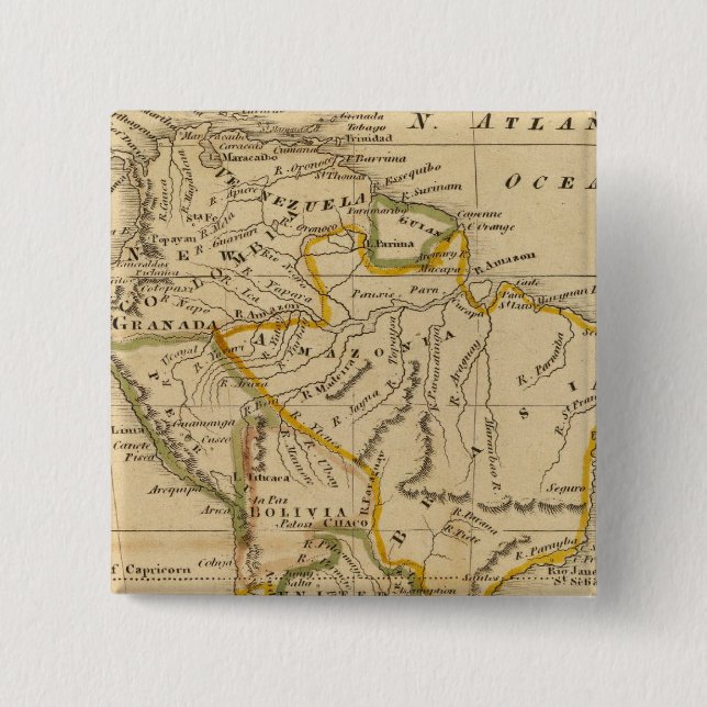 Sydamerika 11 knapp (Framsida)