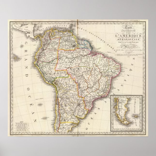 Sydamerika 12 poster (Framsidan)