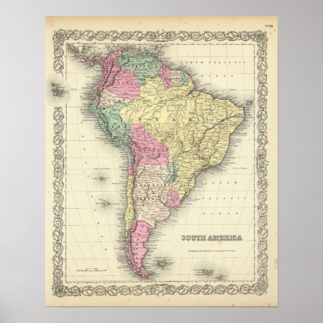 Sydamerika 17 poster (Framsidan)