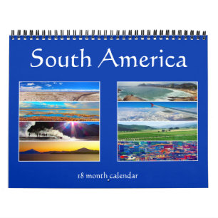 sydamerika 18 månader kalender