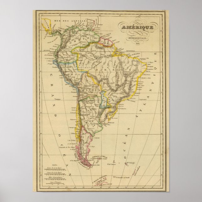 Sydamerika 22 poster (Framsidan)