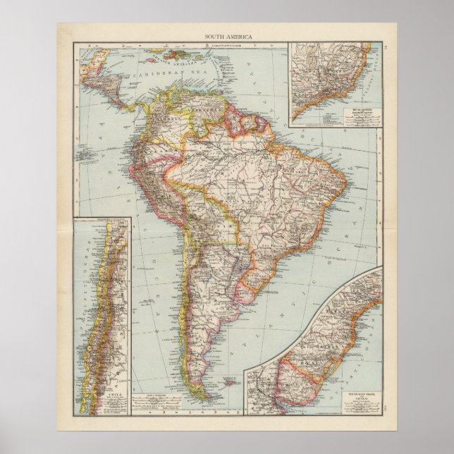 Sydamerika 2 poster (Framsidan)