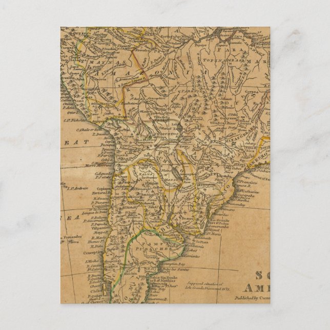 Sydamerika 31 vykort (Framsida)