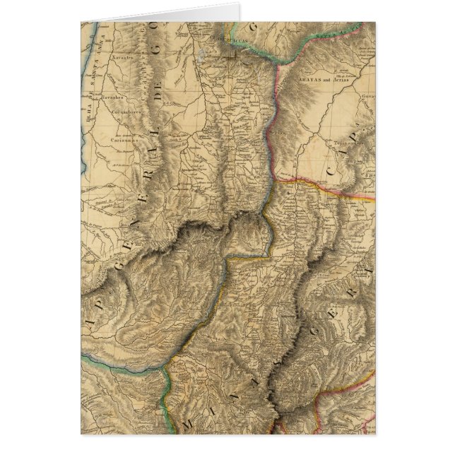 Sydamerika 32 hälsningskort (Framsidan)