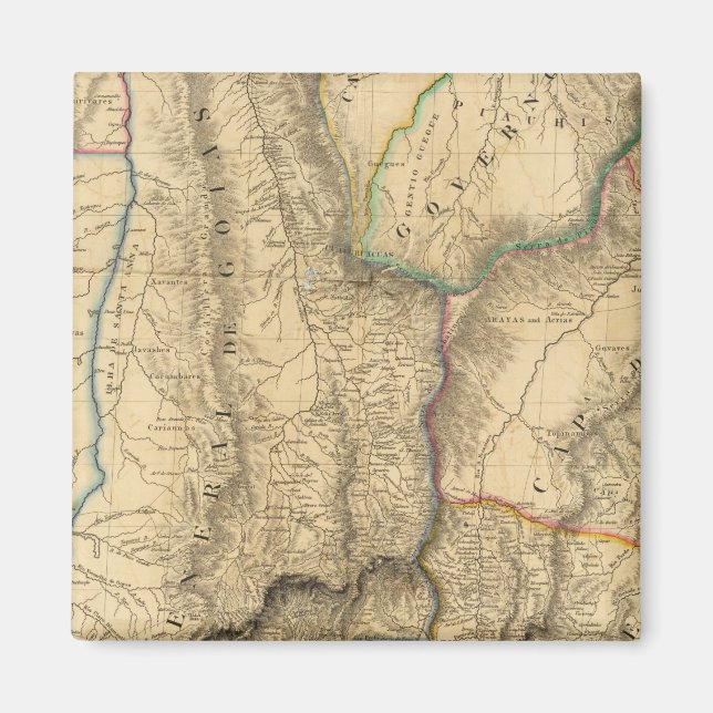 Sydamerika 32 magnet (Framsidan)