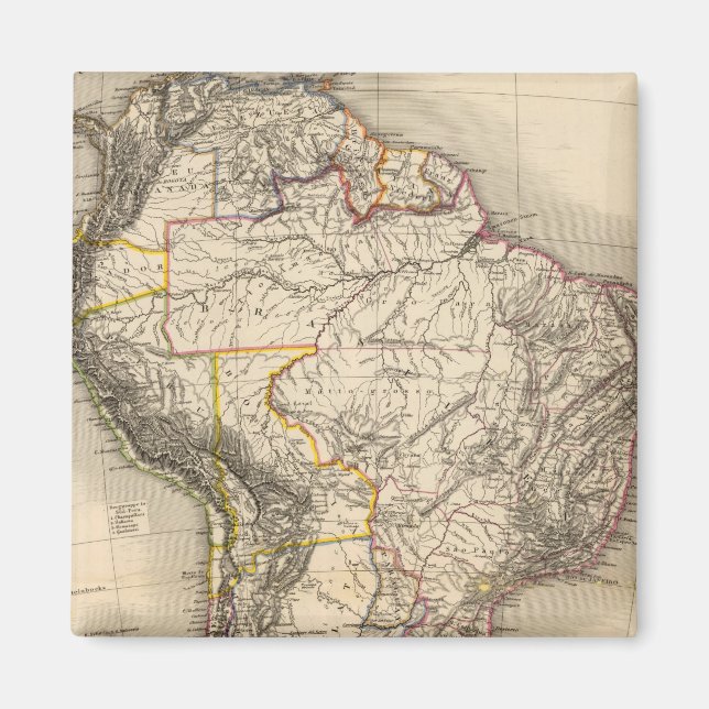 Sydamerika 32 magnet (Framsidan)