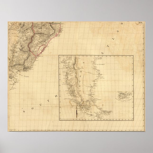 Sydamerika 32 poster (Framsidan)