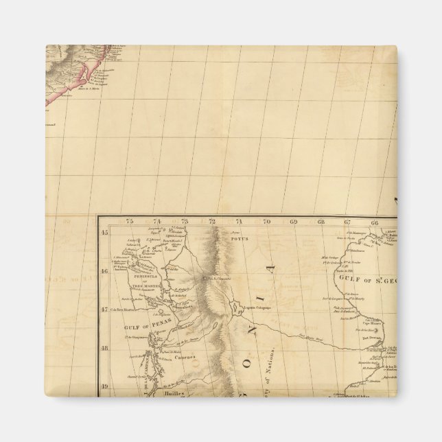 Sydamerika 33 magnet (Framsidan)