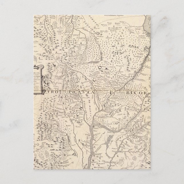 Sydamerika 33 vykort (Framsida)