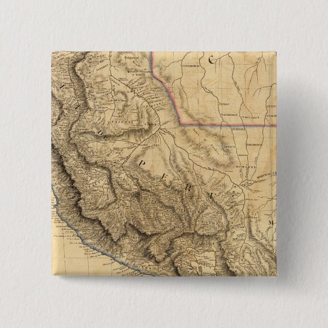 Sydamerika 34 knapp (Framsida)