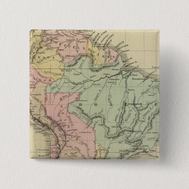 Sydamerika 35 knapp (Framsida)