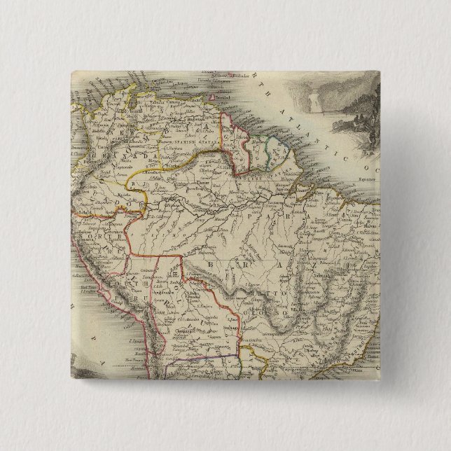 Sydamerika 35 knapp (Framsida)