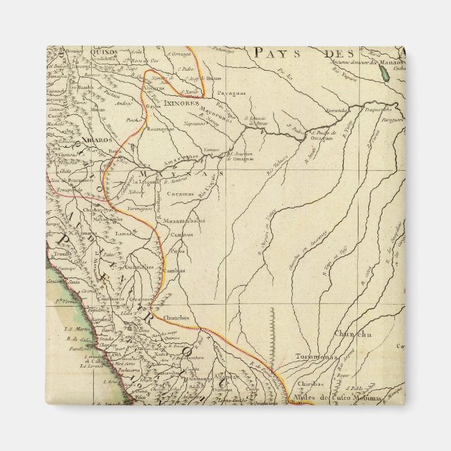 Sydamerika 36 magnet (Framsidan)