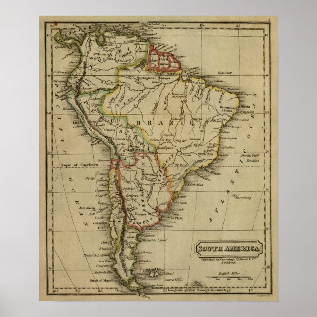 Sydamerika 3 poster (Framsidan)