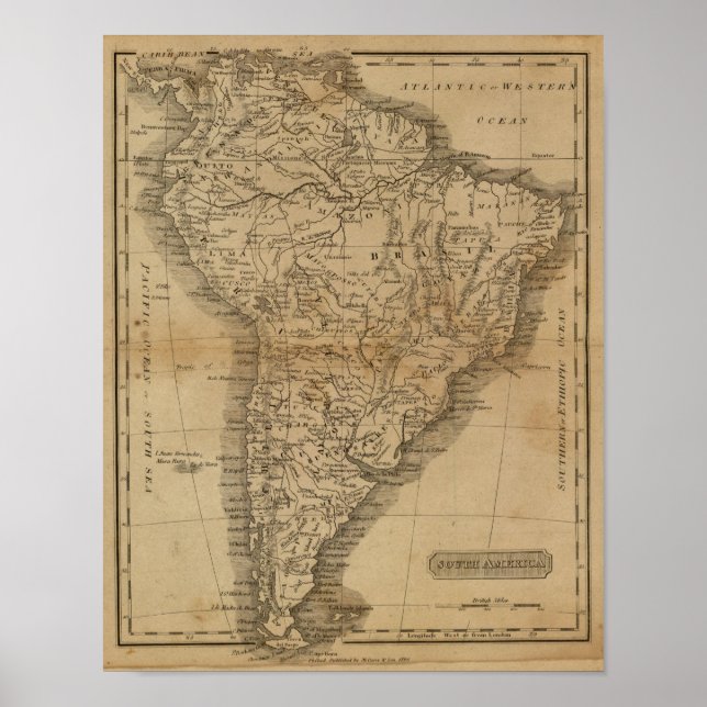 Sydamerika 6 poster (Framsidan)