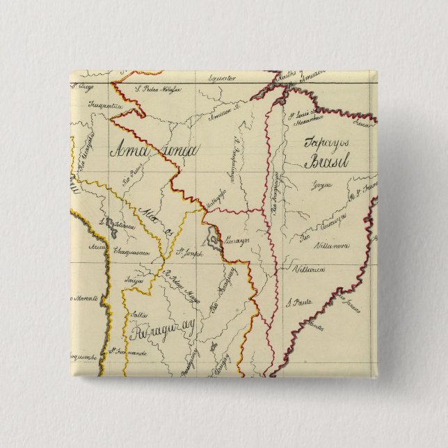 Sydamerika 9 knapp (Framsida)