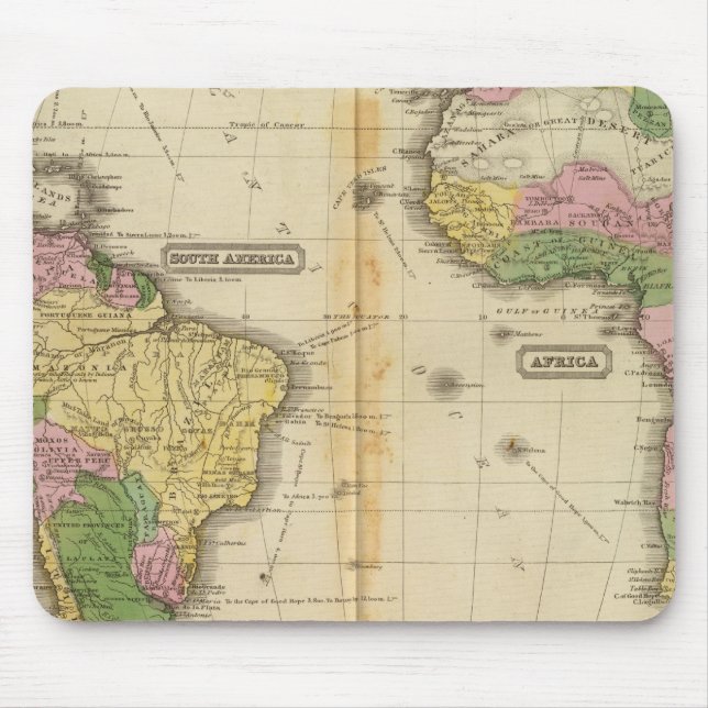 Sydamerika, Afrika Musmatta (Framsidan)