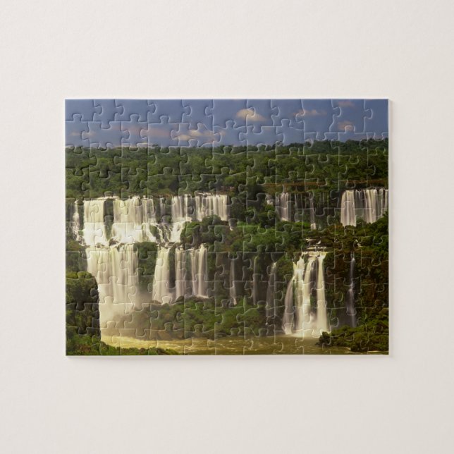 Sydamerika, Argentina, Brasilien, Igwacu Falls Pussel (Horisontell)