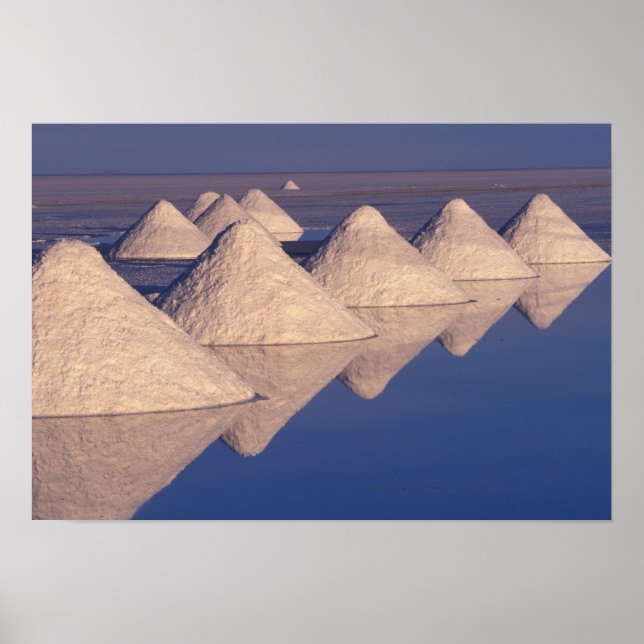 Sydamerika, Bolivia. Salar de Uyuni Poster (Framsidan)