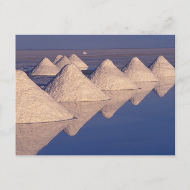 Sydamerika, Bolivia. Salar de Uyuni Vykort (Framsida)