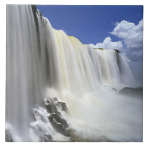 Sydamerika, Brasilien, Igwacu, Igwacu Falls. Kakelplatta