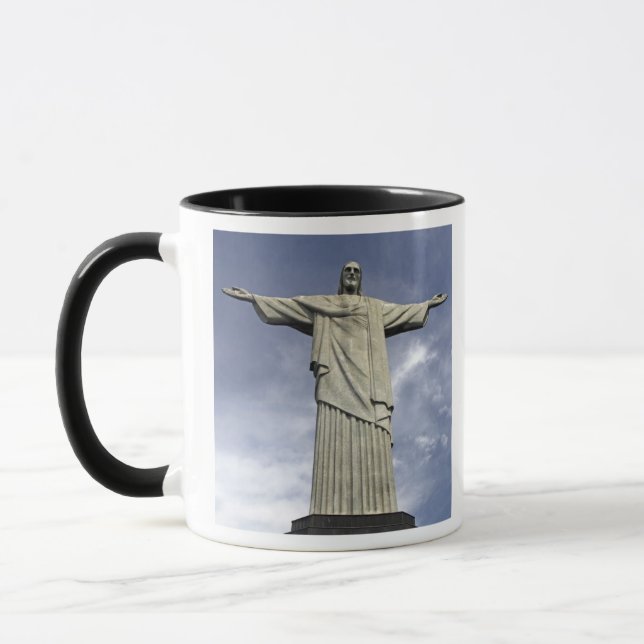 Sydamerika, Brasilien, Rio de Janeiro. Kristus Mugg (Vänster)